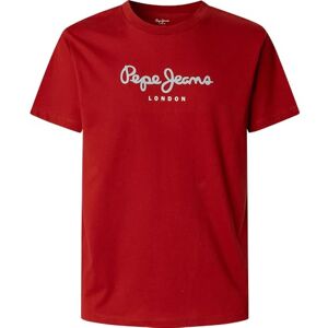 Pepe Jeans Herren Eggo N T-Shirt, Rot (Rugby Red), M Pepe Jeans Herren Eggo N T-Shirt, Rot (Rugby Red), M