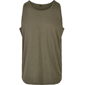 Build Your Brand Herren Basic Tank Top – Sportliches ärmelloses T-Shirt aus Baumwolle mit Rundhals für Training Gym Fitness Sommer und Casual Streetwear,Olive,XL Build Your Brand Herren Basic Tank Top – Sportliches ärmelloses T-Shirt aus Baumwolle mit Rundhals für Training Gym Fitness Sommer und Casual Streetwear,Olive,XL