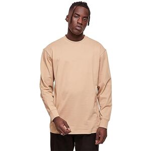 Urban Classics Herren Tall Tee L/S – Langärmeliges Oversize T-Shirt aus Baumwolle, lockerer Schnitt mit verlängertem Fit im urbanen Streetwear Look,Unionbeige,L Urban Classics Herren Tall Tee L/S – Langärmeliges Oversize T-Shirt aus Baumwolle, lockerer Schnitt mit verlängertem Fit im urbanen Streetwear Look,Unionbeige,L