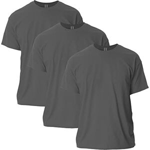 Gildan Unisex-Erwachsene Ultra Cotton, Style G2000, Multipack T-Shirt, Dunkelgrau (3er-Pack), 3XL Gildan Unisex-Erwachsene Ultra Cotton, Style G2000, Multipack T-Shirt, Dunkelgrau (3er-Pack), 3XL