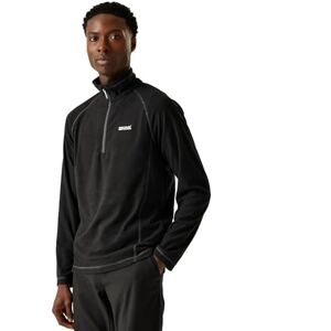 Regatta Herren Montes Half Zip Micro Fleece XL Schwarz Regatta Herren Montes Half Zip Micro Fleece XL Schwarz