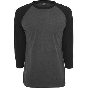 Urban Classics TB366 Herren 3/4 Sleeve Beung Regular Fit T-Shirt, Cha/Blk, M Urban Classics TB366 Herren 3/4 Sleeve Beung Regular Fit T-Shirt, Cha/Blk, M