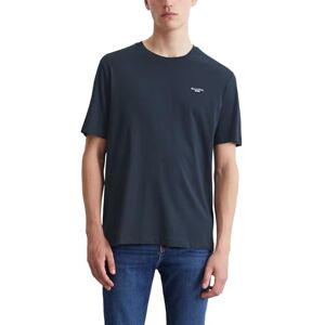 Marc O' Polo Denim Herren T-Shirt aus Bio-Baumwolle Regular Fit, Blau (Navy Teal), L Marc O' Polo Denim Herren T-Shirt aus Bio-Baumwolle Regular Fit, Blau (Navy Teal), L