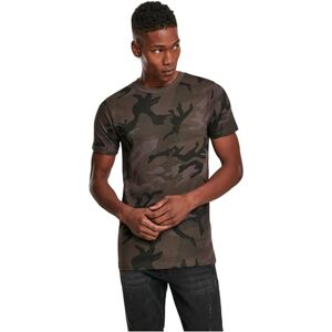 Build Your Brand Camo Round Neck Tee, darkcamo, 4XL Build Your Brand Camo Round Neck Tee, darkcamo, 4XL