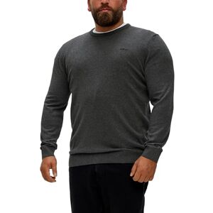 s.Oliver Herren Pullover in großen Größen – aus Baumwolle mit Logo-Stickerei s.Oliver Herren Pullover in großen Größen – aus Baumwolle mit Logo-Stickerei