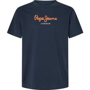 Pepe Jeans Herren Eggo N T-Shirt, Blue (Dulwich Blue), S Pepe Jeans Herren Eggo N T-Shirt, Blue (Dulwich Blue), S
