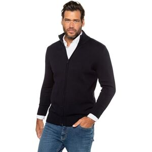 JP 1880 Herren große Größen Übergrößen Menswear L-8XL Strickjacke, Cardigan mit Stehkragen, Zipper, Rippbündchen, dunkel Marine 5XL 717032730-5XL JP 1880 Herren große Größen Übergrößen Menswear L-8XL Strickjacke, Cardigan mit Stehkragen, Zipper, Rippbündchen, dunkel Marine 5XL 717032730-5XL