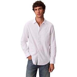 Calvin Herren Hemd Solid Oxford Classic Shirt Freizeithemd, Weiß (Brilliant White), L Calvin Herren Hemd Solid Oxford Classic Shirt Freizeithemd, Weiß (Brilliant White), L