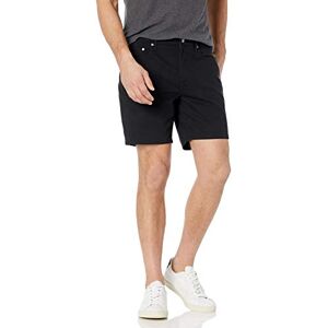 Amazon Essentials Herren Slim-Fit-Stretchshorts Mit 5 Taschen, 17,8cm Beininnenlänge, Schwarz, 33W Amazon Essentials Herren Slim-Fit-Stretchshorts Mit 5 Taschen, 17,8cm Beininnenlänge, Schwarz, 33W