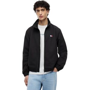 Tommy Jeans Herren Windbreaker Jacke mit Stretch-Bündchen und -Saum, Schwarz (Black), M Tommy Jeans Herren Windbreaker Jacke mit Stretch-Bündchen und -Saum, Schwarz (Black), M