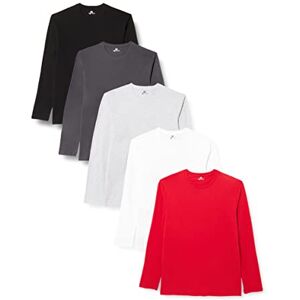 Lower East Langarmshirt Herren Baumwolle I 5er Set I Longsleeve Herren, Herren Langarmshirt, Shirt Langarm Herren, Langarmshirts für Herren, T-Shirt Herren Langarm, Longshirt Mehrfarbig M Lower East Langarmshirt Herren Baumwolle I 5er Set I Longsleeve Herren, Herren Langarmshirt, Shirt Langarm Herren, Langarmshirts für Herren, T-Shirt Herren Langarm, Longshirt Mehrfarbig M