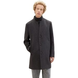 TOM TAILOR Denim Herren 3-Knopf Wollmantel mit Stehkragen TOM TAILOR Denim Herren 3-Knopf Wollmantel mit Stehkragen