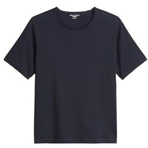 Marc O' Polo Denim Herren T-Shirt aus Bio-Baumwolle Relaxed Fit, Blau (True Navy), S Marc O' Polo Denim Herren T-Shirt aus Bio-Baumwolle Relaxed Fit, Blau (True Navy), S