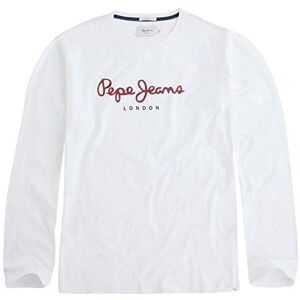 Pepe Jeans Herren Eggo Long T-Shirt, Weiß, XL Pepe Jeans Herren Eggo Long T-Shirt, Weiß, XL