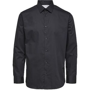 SELECTED HOMME Black Herren SLHSLIMETHAN Shirt LS Classic B NOOS Hemd, M SELECTED HOMME Black Herren SLHSLIMETHAN Shirt LS Classic B NOOS Hemd, M