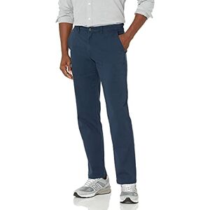 Amazon Essentials Herren Legere Stretch-Chinohose mit gerader Passform, Dunkles Marineblau, 29W / 34L Amazon Essentials Herren Legere Stretch-Chinohose mit gerader Passform, Dunkles Marineblau, 29W / 34L