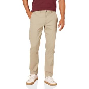 Amazon Essentials Herren Lässige Slim-Fit-Ganztags-Stretch-Chinohose, Khaki, 36W / 34L Amazon Essentials Herren Lässige Slim-Fit-Ganztags-Stretch-Chinohose, Khaki, 36W / 34L