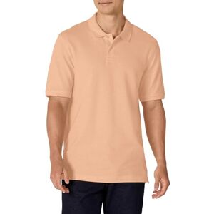 Amazon Essentials Herren Polohemd aus Baumwollpiqué in normaler Passform (erhältlich in Übergrößen), Blassapricot, XXL Amazon Essentials Herren Polohemd aus Baumwollpiqué in normaler Passform (erhältlich in Übergrößen), Blassapricot, XXL