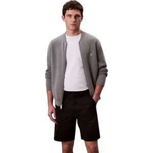 Calvin Herren Chino Shorts Classic Cotton Knielang, Schwarz (Black), 36W Calvin Herren Chino Shorts Classic Cotton Knielang, Schwarz (Black), 36W