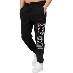 Lonsdale Herren Jogginghose Normale Passform Dartford M, Black Lonsdale Herren Jogginghose Normale Passform Dartford M, Black