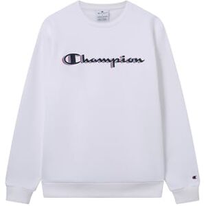 Champion Herren Legacy Man Big Logo Sweatshirt, Weiß, XXL, Weiß (Ww001), XXL Champion Herren Legacy Man Big Logo Sweatshirt, Weiß, XXL, Weiß (Ww001), XXL