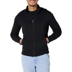 Amazon Essentials Men's Full-Zip Fleece Mock Neck Sweatshirt Sweater, -Black, Large Amazon Essentials Men's Full-Zip Fleece Mock Neck Sweatshirt Sweater, -Black, Large