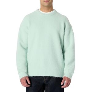 Amazon Essentials Herren Relaxed-Fit-Pullover mit Rundhalsausschnitt aus Mohairimitat, Pastellgrün, L Amazon Essentials Herren Relaxed-Fit-Pullover mit Rundhalsausschnitt aus Mohairimitat, Pastellgrün, L
