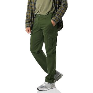 Amazon Essentials Herren Gerade geschnittene Stretch-Cargohose (erhältlich in Big & Tall), Dunkles Olivgrün, 36W / 28L Amazon Essentials Herren Gerade geschnittene Stretch-Cargohose (erhältlich in Big & Tall), Dunkles Olivgrün, 36W / 28L