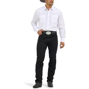 Wrangler Herren Cowboy Cut Silver Edition Slim Fit Bootcut Jeans, schwarz, 40W / 30L Wrangler Herren Cowboy Cut Silver Edition Slim Fit Bootcut Jeans, schwarz, 40W / 30L