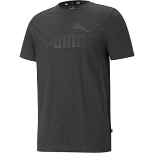 Puma Herren ESS Tee T-Shirt, Dark Gray Heather, XL Puma Herren ESS Tee T-Shirt, Dark Gray Heather, XL
