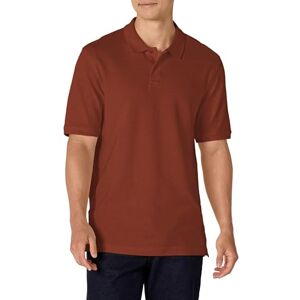 Amazon Essentials Herren Regular-Fit-Poloshirt Aus Baumwollpiqué (füllig und groß), Ziegelrot., 6XL Amazon Essentials Herren Regular-Fit-Poloshirt Aus Baumwollpiqué (füllig und groß), Ziegelrot., 6XL