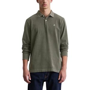 Marc O' Polo Marc OߴPolo Herren Langarm-Poloshirt mit Logo-Stickerei Regular Fit, Braun (Copley Brown), 3XL Marc O' Polo Marc OߴPolo Herren Langarm-Poloshirt mit Logo-Stickerei Regular Fit, Braun (Copley Brown), 3XL