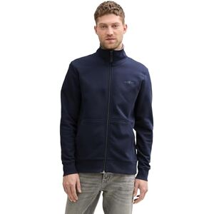 TOM TAILOR Herren 1045645 Sweatshirt, 10668 Sky Captain Blue, L EU TOM TAILOR Herren 1045645 Sweatshirt, 10668 Sky Captain Blue, L EU