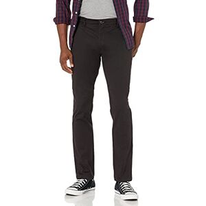 Amazon Essentials Herren Chinohose, Komfortabler, Gewaschener Stretch, Skinny-Passform, Schwarz, 34W / 30L Amazon Essentials Herren Chinohose, Komfortabler, Gewaschener Stretch, Skinny-Passform, Schwarz, 34W / 30L