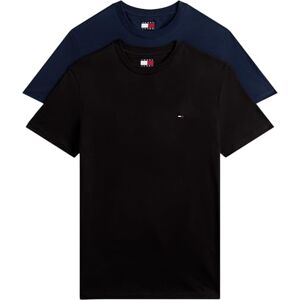 Tommy Jeans Herren TJM Xslim 2pack Jersey Tee EXT Dm0dm15381 S/S T-Shirt, Multi (Black/Dark Night Navy), S EU Tommy Jeans Herren TJM Xslim 2pack Jersey Tee EXT Dm0dm15381 S/S T-Shirt, Multi (Black/Dark Night Navy), S EU