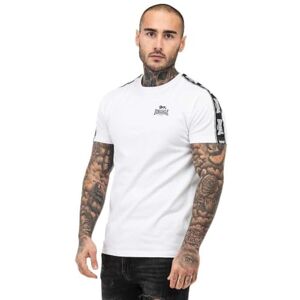 Lonsdale Herren T-Shirt Normale Passform BRINDISTER S, White/Black Lonsdale Herren T-Shirt Normale Passform BRINDISTER S, White/Black