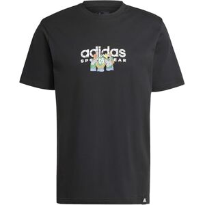 Adidas Herren Codes LINEAR Graphic Tee, Black, L Adidas Herren Codes LINEAR Graphic Tee, Black, L
