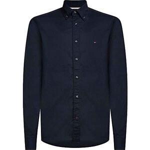 Tommy Hilfiger CORE Flex POPLIN RF Shirt Freizeithemden Herren, Blau (Desert Sky), S Tommy Hilfiger CORE Flex POPLIN RF Shirt Freizeithemden Herren, Blau (Desert Sky), S