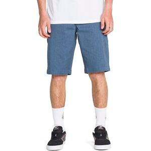 Volcom Vmonty Stretch-Chino-Shorts für Herren, Heather, Blau, 29 Volcom Vmonty Stretch-Chino-Shorts für Herren, Heather, Blau, 29