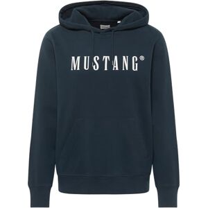 MUSTANG Herren Hoodie Kapuzenpullover Bronson Regular Fit S 6XL Blau Schwarz, Größe:L, Farbe:Carbon 4135 MUSTANG Herren Hoodie Kapuzenpullover Bronson Regular Fit S 6XL Blau Schwarz, Größe:L, Farbe:Carbon 4135