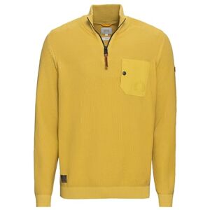 camel active Herren Stricktroyer aus zertifiziertem Organic Cotton Gelb, Menswear-M camel active Herren Stricktroyer aus zertifiziertem Organic Cotton Gelb, Menswear-M