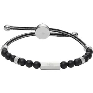 Diesel Armband Für Männer Perlen, 16.5Cm-25Cm Schwarzes Halbedelstein-Armband, DX1151040 Diesel Armband Für Männer Perlen, 16.5Cm-25Cm Schwarzes Halbedelstein-Armband, DX1151040