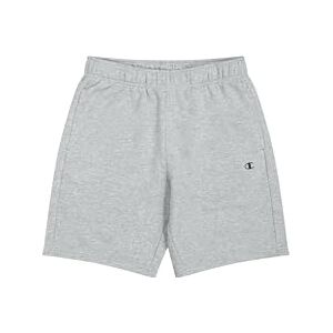 Champion Legacy Basics-Powerblend Terry Bermuda Shorts für Herren, Grigio Melange Chiaro, M Champion Legacy Basics-Powerblend Terry Bermuda Shorts für Herren, Grigio Melange Chiaro, M