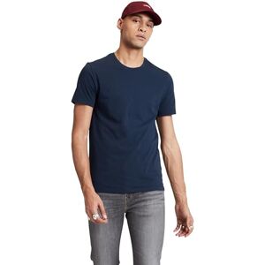 Levi's Herren Slim 2-pack Crewneck Tee T-Shirt, Dress Blues/ White, L EU Levi's Herren Slim 2-pack Crewneck Tee T-Shirt, Dress Blues/ White, L EU
