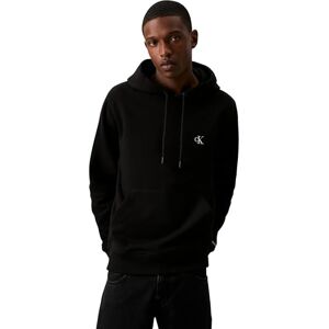 Calvin Klein Herren Sweatshirt Ck Essential mit Kapuze, Schwarz (Ck Black), L Calvin Klein Herren Sweatshirt Ck Essential mit Kapuze, Schwarz (Ck Black), L