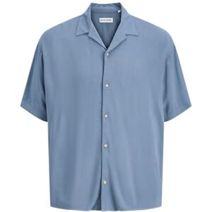 JACK & JONES Jjejeff Resort Solid Shirt Ss Sn JACK & JONES Jjejeff Resort Solid Shirt Ss Sn