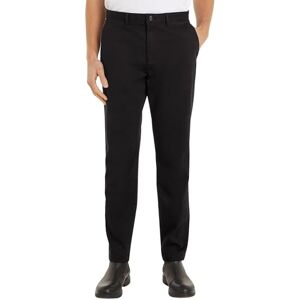 Tommy Hilfiger Herren Chino Hose Harlem Tapered Fit, Schwarz (Black), 34W/34L Tommy Hilfiger Herren Chino Hose Harlem Tapered Fit, Schwarz (Black), 34W/34L
