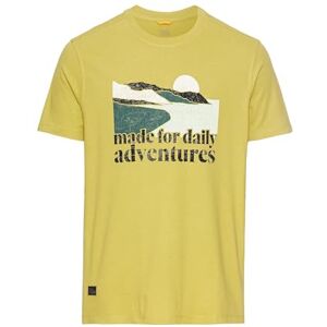 camel active Herren T-Shirt mit Print aus Organic Cotton Hellgrün, Menswear-L camel active Herren T-Shirt mit Print aus Organic Cotton Hellgrün, Menswear-L