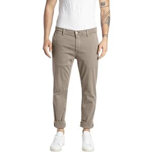 Replay Herren Chino Zeumar Slim-Fit Hyperflex X-Lite mit Stretch, Braun (Sand 020-1), 34W / 32L Replay Herren Chino Zeumar Slim-Fit Hyperflex X-Lite mit Stretch, Braun (Sand 020-1), 34W / 32L