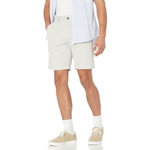 Amazon Essentials Herren Slim-Fit-Chinoshorts, 23cm, Grau, 30W Amazon Essentials Herren Slim-Fit-Chinoshorts, 23cm, Grau, 30W